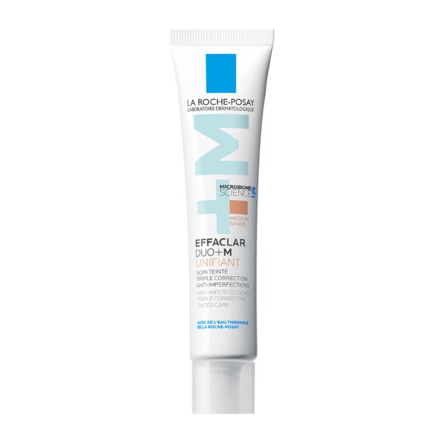 La Roche Posay Effaclar Duo+M Unifant Anti-Imperfections Triple Corrective Tinted Care Medium Shade 40ml product photo