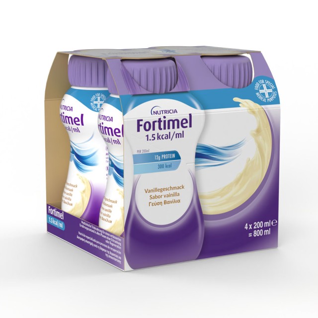 Nutricia Fortimel Protein 1,5 Kcal Βανίλια 4x200ml product photo