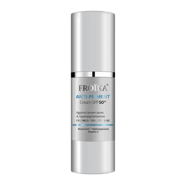 Froika Anti-Pigment Premium Brightening Resorcinol, Hydroxytyrosol & Vitamin C Cream SPF50+, 30ml product photo