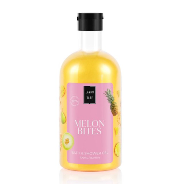 Lavish Care Melon Bites Bath & Shower Αφρόλουτρο Gel με Άρωμα Καλοκαιρινά Φρούτα 500ml product photo