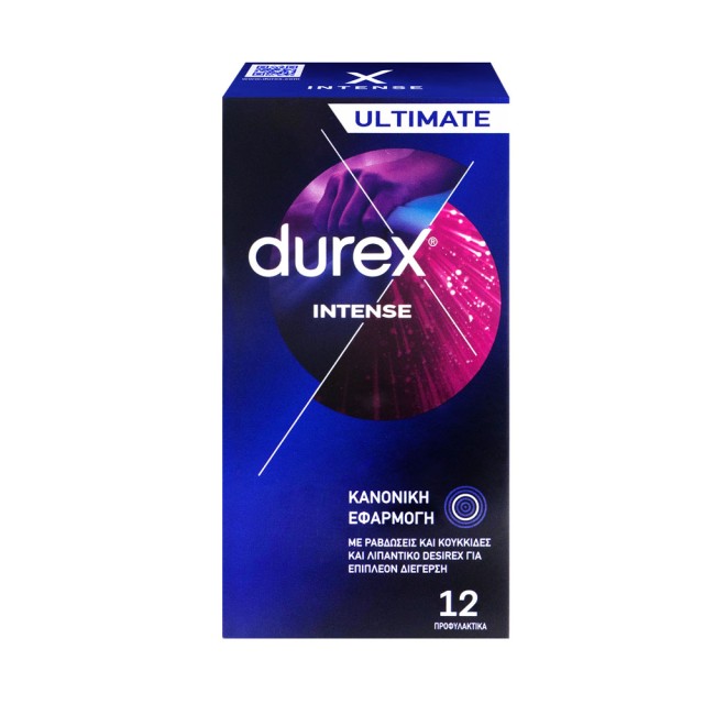Durex Ultimate Intense 12 τεμ product photo