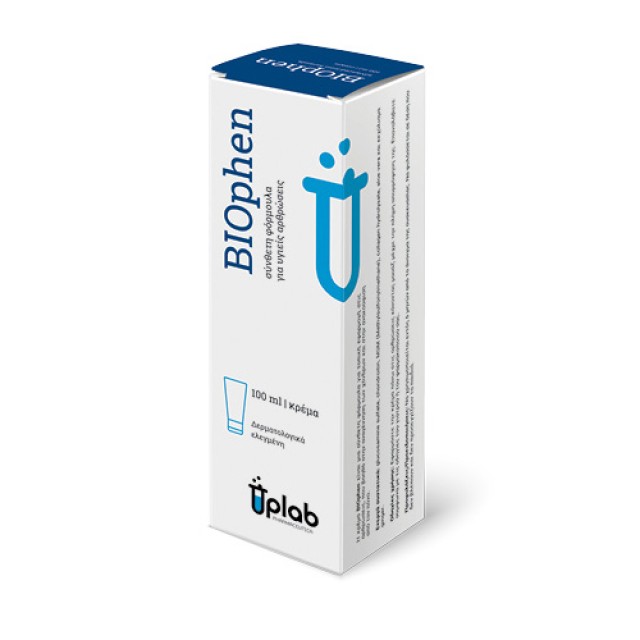 Uplab BIOphen Cream Ειδική Φόρμουλα για την Υγεία των Οστών και των Αρθρώσεων 100ml product photo