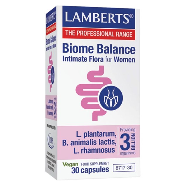 Lamberts Biome Balance Intimate Flora For Women 30caps product photo