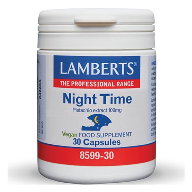 Lamberts Night Time Pistachio Extract 100mg 30veg.caps product photo