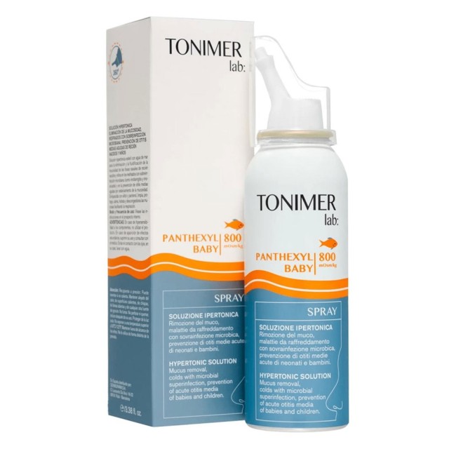Epsilon Health Tonimer Lab Panthexyl Baby Hypertonic Spray Υπέρτονο Διάλυμα για τη Ρινική Συμφόρηση Βρεφών και Παιδιών 100ml product photo