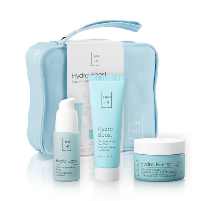 Lavish Care Promo Hydro Boost Skin Moisturising Face Mask 75ml & Moisturising Light Texture Day Face Hydro-Gel 50ml & Moisture Balance Face Serum 30ml product photo