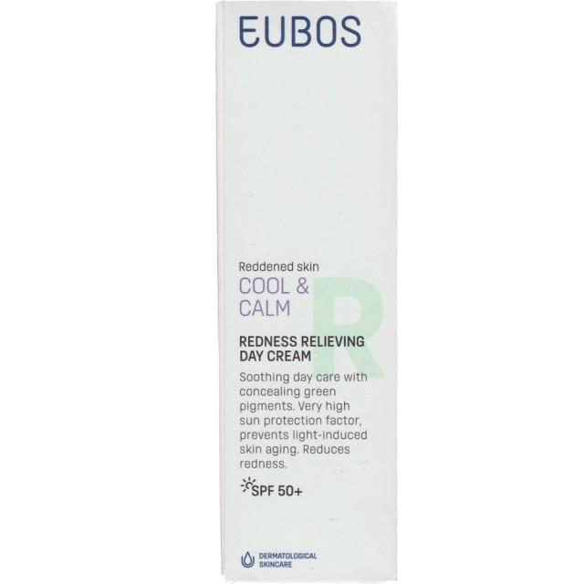 Eubos Cool & Calm Redness Relieving Day Cream SPF50+ Καταπραϋντική Κρέμα Ημέρας για την Ερυθρότητα 40ml product photo