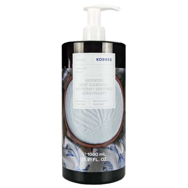 Korres Yogurt Renewing Body Cleanser 1000ml product photo