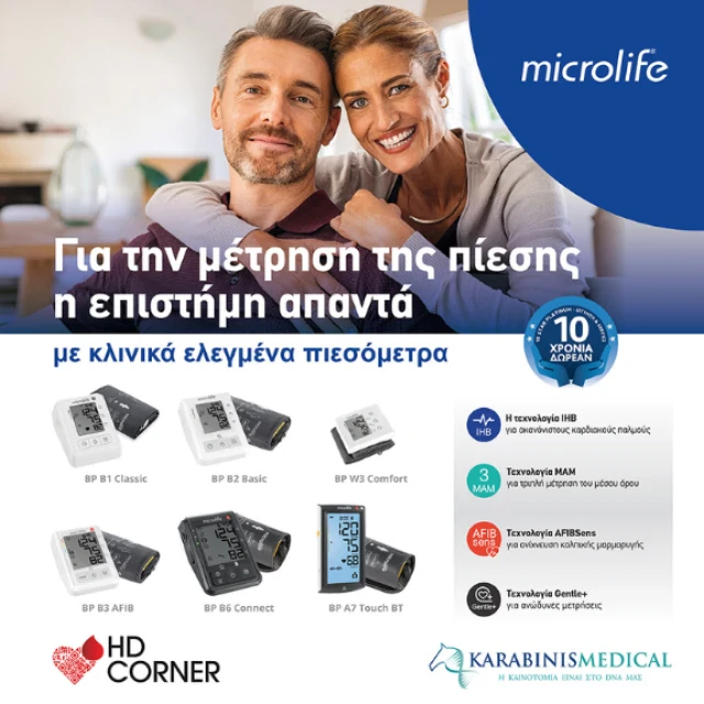 Πιεσόμετρα Microlife